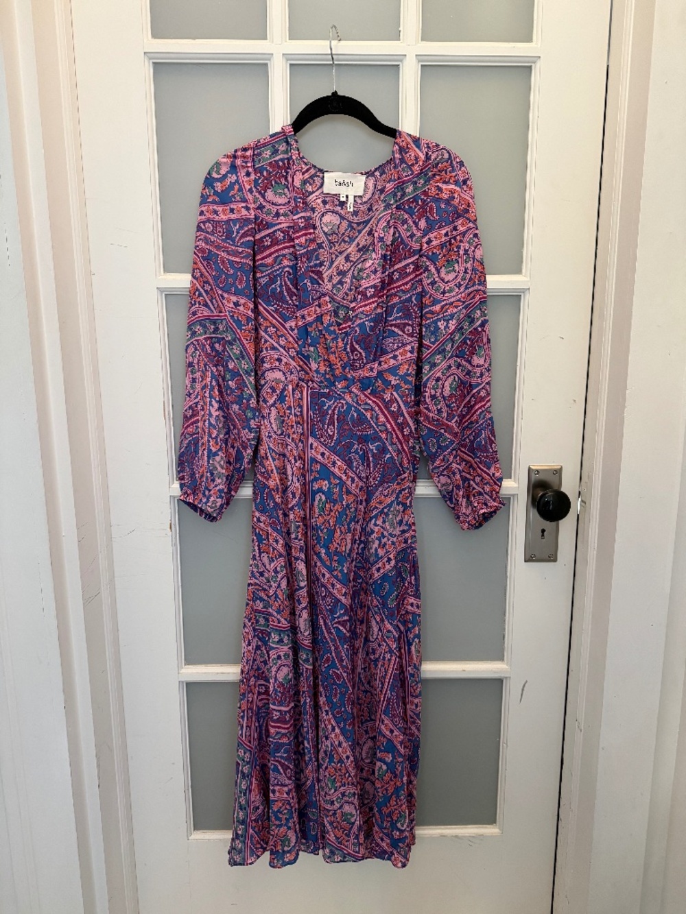 Ba&sh Franky Paisley Midi Dress -Medium